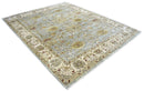 Traditional Handcrafted Hand Spun New Zealand Wool 8' by 10' Area Rug |The Rug Decor |  TRD719810