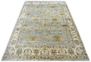Traditional Handcrafted Hand Spun New Zealand Wool 8' by 10' Area Rug |The Rug Decor |  TRD719810