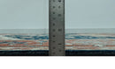 Traditional Heriz Blue, Beige and Rust Fine Hand Knotted 9x12 wool area rug
