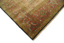 Traditional Heriz Design Rust And Brown Hand Knotted Fine Wool Area Rug