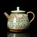 Traditional pink & brown crackle kung fu tea pot dining room teaware