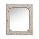 Traditional Rectangle Mirror Antiqued Casual Wall Decoration