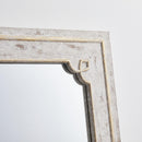 Traditional Rectangle Mirror Antiqued Casual Wall Decoration