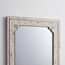 Traditional Rectangle Mirror Antiqued Casual Wall Decoration