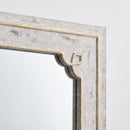 Traditional Rectangle Mirror Antiqued Casual Wall Decoration