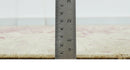 Traditional Transitional Beige And Pink Hand knotted Wool Area Rug