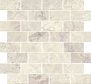 Trail Cross Cut Pearl Bullnose Travertine Look Porcelain Moldings 3x24