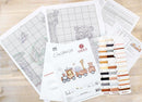 Train Journey B1190L Counted Cross-Stitch Kit