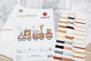 Train Journey B1190L Counted Cross-Stitch Kit