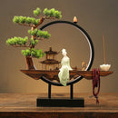 Tranquil Incense Burner Table Lamp