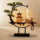 Tranquil Incense Burner Table Lamp
