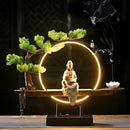 Tranquil Incense Burner Table Lamp