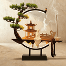 Tranquil Incense Burner Table Lamp
