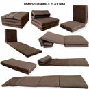 Transformable Kids Play Mat Couch: Soft, Durable, Easy-Clean Delight