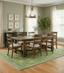 Transitional Design Green And Blue Hand Knotted Custom Made Wool Rug