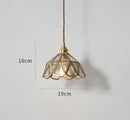 DecorBites™ Blue Glass Pendant Lights - Bedroom Dinning Living Room Fixtures