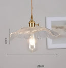 DecorBites™ Blue Glass Pendant Lights - Bedroom Dinning Living Room Fixtures