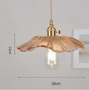 DecorBites™ Blue Glass Pendant Lights - Bedroom Dinning Living Room Fixtures