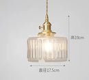DecorBites™ Blue Glass Pendant Lights - Bedroom Dinning Living Room Fixtures