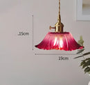DecorBites™ Blue Glass Pendant Lights - Bedroom Dinning Living Room Fixtures