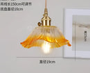 DecorBites™ Blue Glass Pendant Lights - Bedroom Dinning Living Room Fixtures