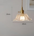 DecorBites™ Blue Glass Pendant Lights - Bedroom Dinning Living Room Fixtures