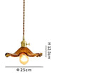 DecorBites™ Blue Glass Pendant Lights - Bedroom Dinning Living Room Fixtures