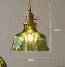 DecorBites™ Blue Glass Pendant Lights - Bedroom Dinning Living Room Fixtures