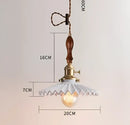 DecorBites™ Blue Glass Pendant Lights - Bedroom Dinning Living Room Fixtures