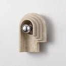 Travertine Bien Wall Lamp