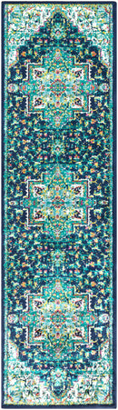 Trebloc Teal Green Area Rug - Clearance