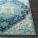 Trebloc Teal Green Area Rug - Clearance