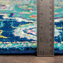 Trebloc Teal Green Area Rug - Clearance