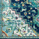 Trebloc Teal Green Area Rug - Clearance