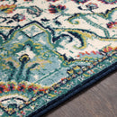 Trebloc Teal Green Area Rug - Clearance