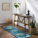 Trebloc Teal Green Area Rug - Clearance
