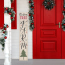 Tree Farm Christmas Porch Sign