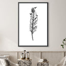 Tree of Illusion Feather Canvas