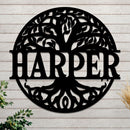 Tree Of Life Family Established Sign