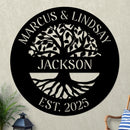 Tree Of Life family Name Sign