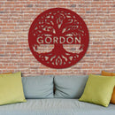 Tree Of Life Family Name Sign