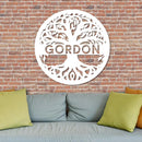 Tree Of Life Family Name Sign