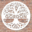 Tree Of Life Family Name Sign