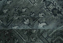 Tree of life Gray, Charcoal and Ivory Hand knotted Traditional Floral 9x12 wool Area Rug