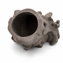 Pottery Old Man Pot Planter | 3.5" x 3.5" x 2.75" | Color Crete Creations