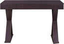 Trendy Espresso Writing Desk with Drawer and Storage