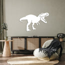 T Rex Dinosaur Metal Wall Art – Prehistoric Dino Kids Room & Game Room Decor