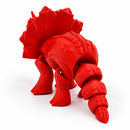 3D Printed Articulated Flexible Triceratops Dinosaur | Multiple Colors | Black Sheep Products LLC
