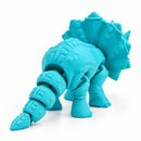 3D Printed Articulated Flexible Triceratops Dinosaur | Multiple Colors | Black Sheep Products LLC
