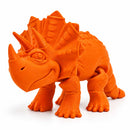 3D Printed Articulated Flexible Triceratops Dinosaur | Multiple Colors | Black Sheep Products LLC